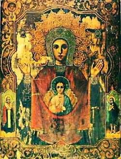 Абалакская икона Божией Матери "Знамение"