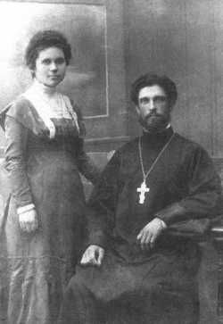 Священник Димитрий Миловидов с супругой Антониной Алексеевной