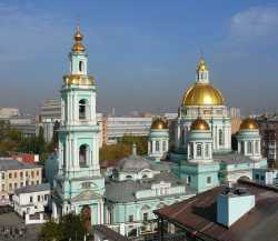 Московский Богоявленский собор в Елохове