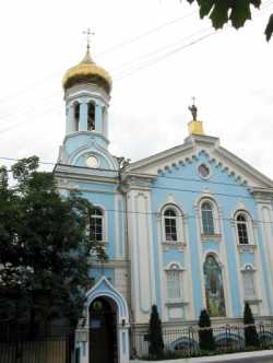 Одесский Скорбященский храм. Фотография 2009 г.