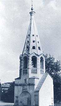 Бежецкого Введенского храма колокольня