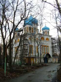 Крестовоздвиженский храм города Петрозаводска