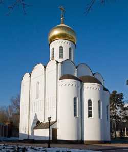 Пименовский храм Николо-Угрешского монастыря. Фото Владислава (strusto) 8 января 2008 г.