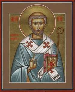 Икона святителя Чеда Личфилдского
