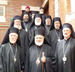 Участники епископского собрания Океании.  Фото 16 или 17 октября 2011 г.