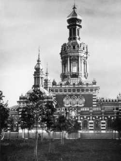 Санкт-Петербургский Воскресенский храм на Смоленском кладбище. 1900-е годы