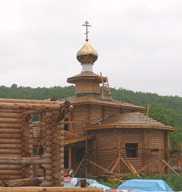 Тигровский Димитриевский храм.  Фото 10 августа 2011 г.