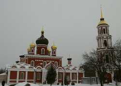 Старорусский Воскресенский собор.  Фото 22 января 2012 г. с официального сайта Новгородской епархии.
