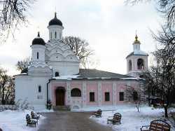 Московский Троицкий храм в Хорошеве, январь 2006 г.  Фото Юрия Красильникова с сайта sobory.ru