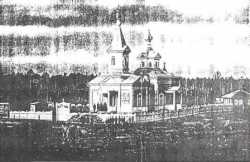 Церковь в пос. Унарском Тарского уезда Тобольской губернии, ок. 1901 г.