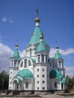 Церковь Всех Святых, в земле Российской просиявших в Саратове. Фото Алексея Александрова.30 мая 2012 года