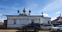 Сарыг-Сепский Казанский храм.  Фото 21 апреля 2013 г.