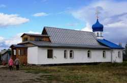 Барнаульский храм апостола Андрея Первозванного, фото не позднее 2012 года