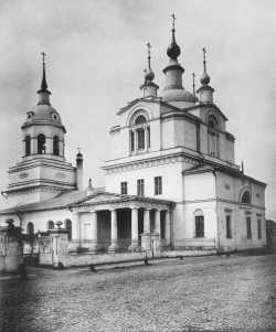 Церковь Покрова Богородицы, что в Красном селе, на ул. Красносельской, в Москве. 1882 год