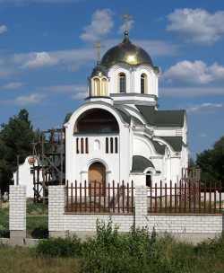 Храм Феодосия Черниговского в Житковичах, 2013 год