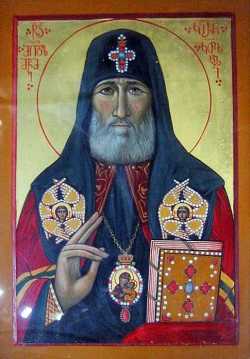 Сщмч. Кирион, католикос-патриарх всея Грузии. Икона
