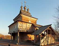 Церковь Георгия Победоносца. Москва, музей-заповедник "Коломенское". 1 марта 2014