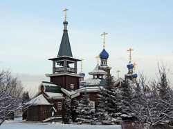 Бородинский Богоявленский храм. Фото 15 января 2014 г.