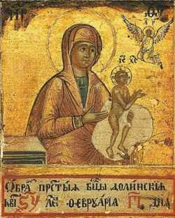 Долисская (Долинская) икона Божией Матери