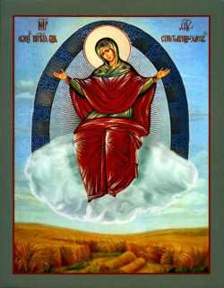 Икона Божией Матери "Спорительница хлебов"