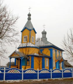 Храм в честь Покрова Пресвятой Богородицы в с. Радостове, 2009 год