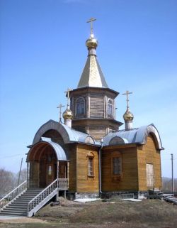 Храм в честь Преображения Господня в городе Шемонаиха. Фото с сайта Усть-Каменогорской епархии