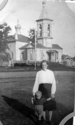 Чуртанский Вознесенский храм, 1958 г.