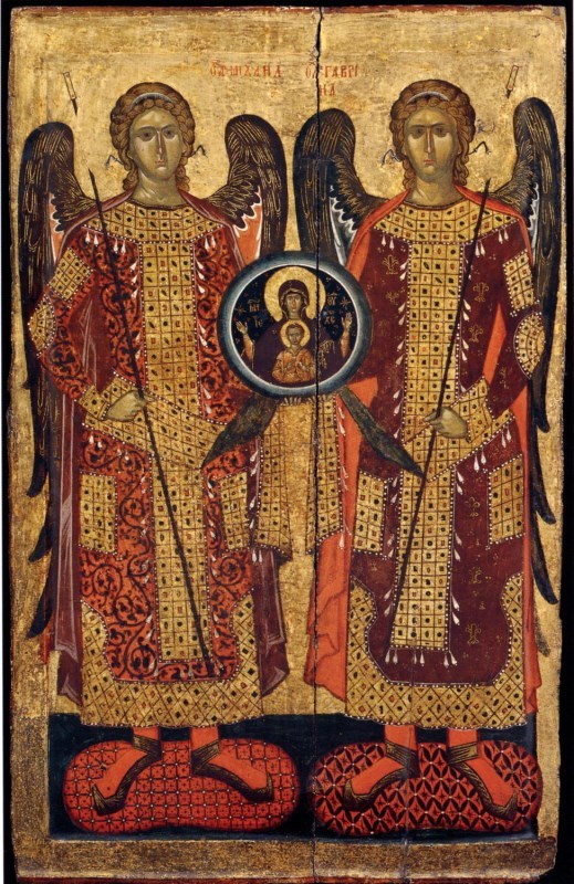 Древо - иллюстрация: Собор архангелов Михаила и Гавриила. Икона сер ...