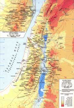 Палестина во времена Ветхого Завета