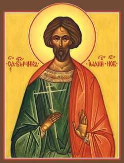 Святой великомученик Иоанн Новый, Сочавский.