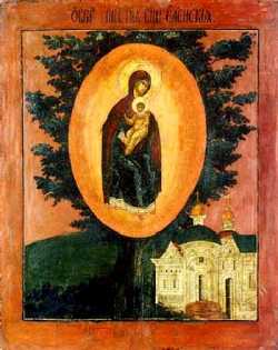 Елецкая Черниговская икона Божией Матери