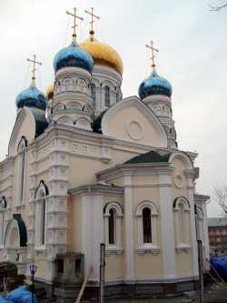 Владивостокский Покровский храм.  Фото второй половины 2000-х гг.