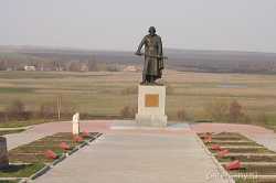 Памятник героям Куликовской битвы.