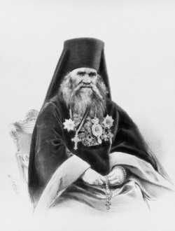 Антоний (Шокотов), еп. Кишиневский. Литография П. Бореля. 1860 г. (ГИМ)