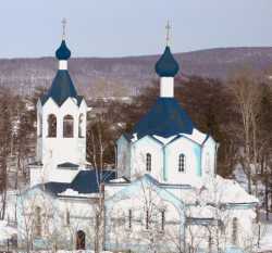 Николаевский-на-Амуре Никольский храм.  Фото 8 апреля 2006 г.