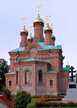Хабаровский Иннокентиевский храм.  Фото 2 октября 2010 г.