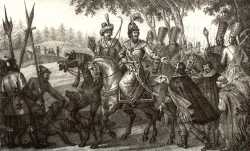 Великий князь Василий III Иванович на охоте