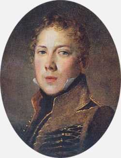Петр Яковлевич Чаадаев в 1815 году