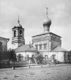 Московский Никольский храм в Новой Слободе, 1882 год