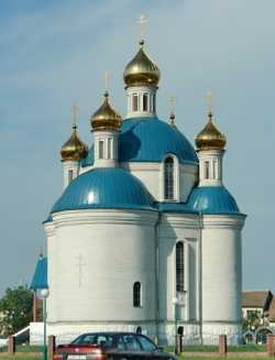 Больше-Мотыкальский Благовещенский храм.  Фото 2010 г.