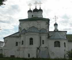 Успенский храм Александровского Успенского монастыря.  Фото на август 2003 г.