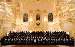 Участники Архиерейского собора в Москве, 2-4 февраля 2011 года