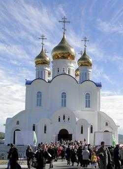 Петропавловск-Камчатский Троицкий собор.  Фото 19 сентября 2010 г.