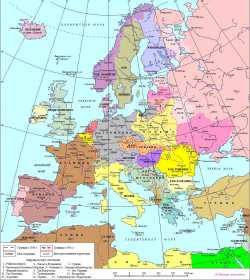 Европа в период Второй мировой войны