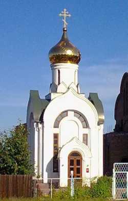 Кызыльская Иверская часовня.  Фото Oschtan, 27 сентября 2010 г.