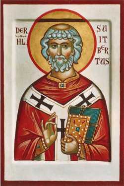 Икона святителя Свитберта.