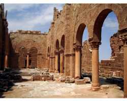 Церковь святого Сергия в мертвом городе Ресафе, византийском Сергиополе (ветхозаветный Рецеф).