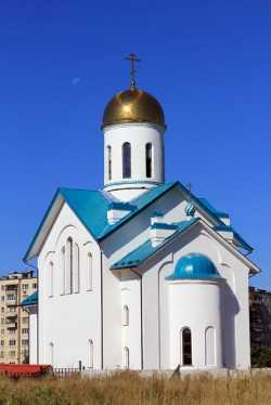 Санкт-Петербургский храм во имя прп. Серафима Вырицкого в Купчино, 28 августа 2013