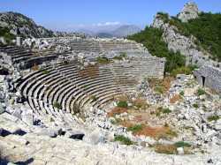 Амфитеатр в Термессосе (Писидия, фото нач. XXI в.)
