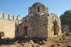 Византийская церковь св. Георгия в Коракесии (Киликия), фото нач. XXI в.